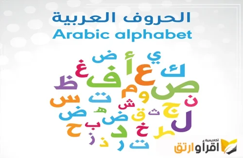 كورسات تأسيس القراءة تعد خطوة أساسية في تعليم الأطفال والطلاب مهارات القراءة بشكل صحيح. في هذه الصورة، نرى الحروف العربية